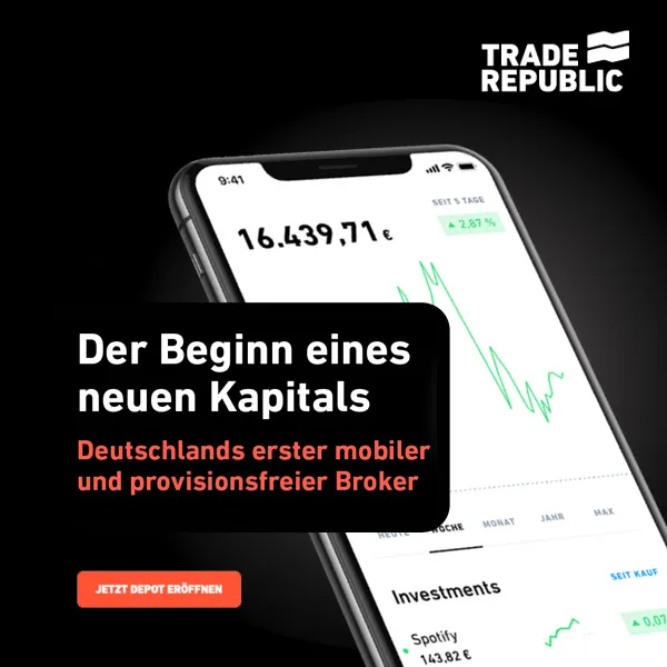 Trade Republic — Depot eröffnen