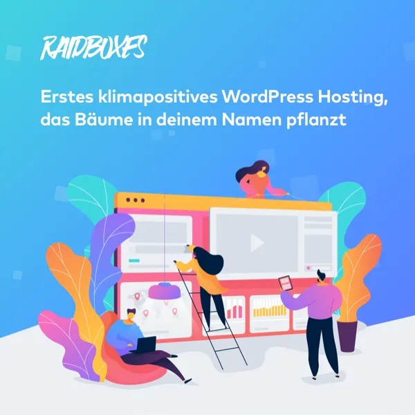 Raidboxes — klimapositives WordPress-Hosting