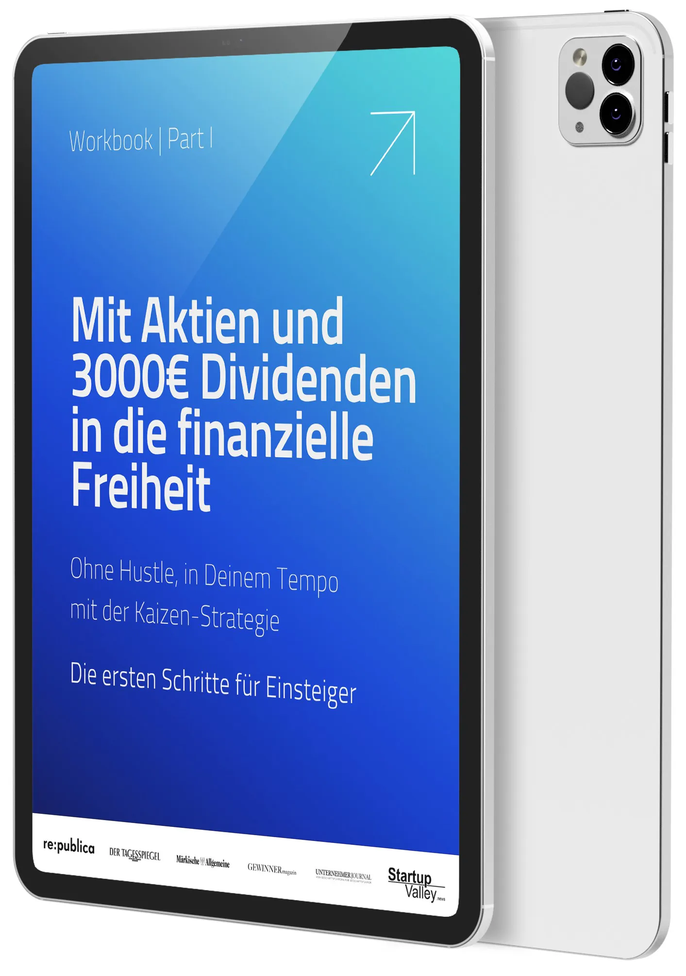 Das Workbook auf einem Tablet