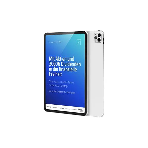 Das Workbook auf einem Tablet